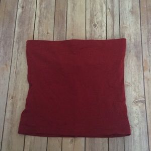 Banana Republic Red Stretch Tube Top